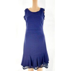 Signature Collection Dress - Blue (Size Small, Women's Petite 6-8)